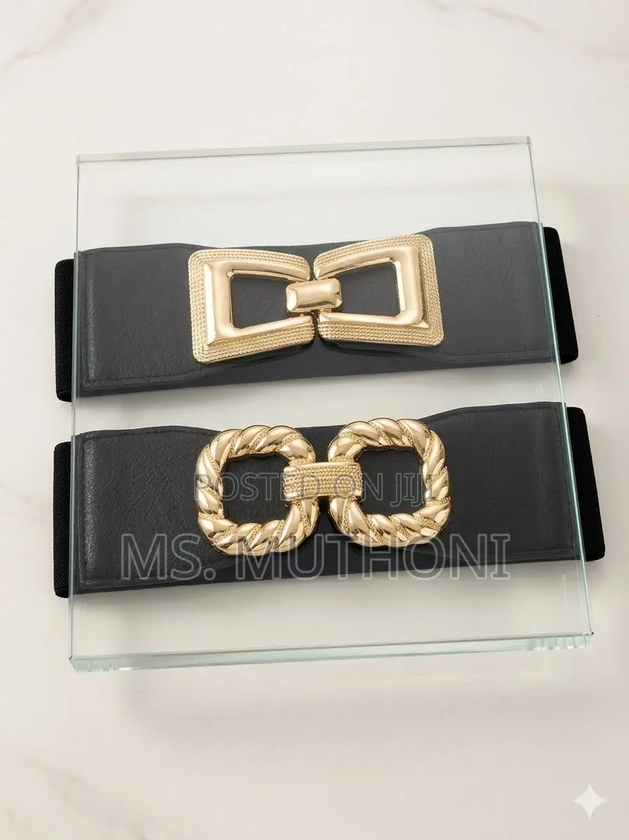 Fashion Waist Accent Elastic Belt