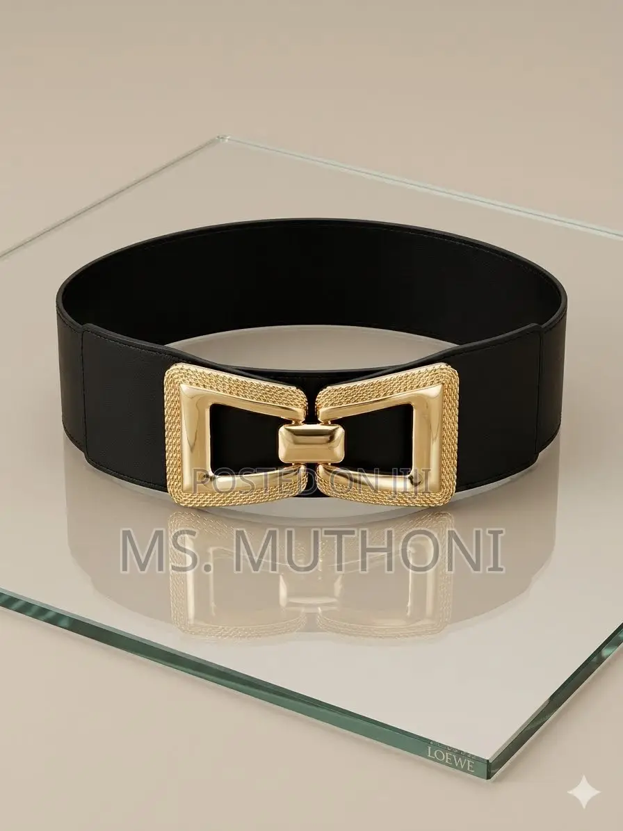 Fashion Waist Accent Elastic Belt