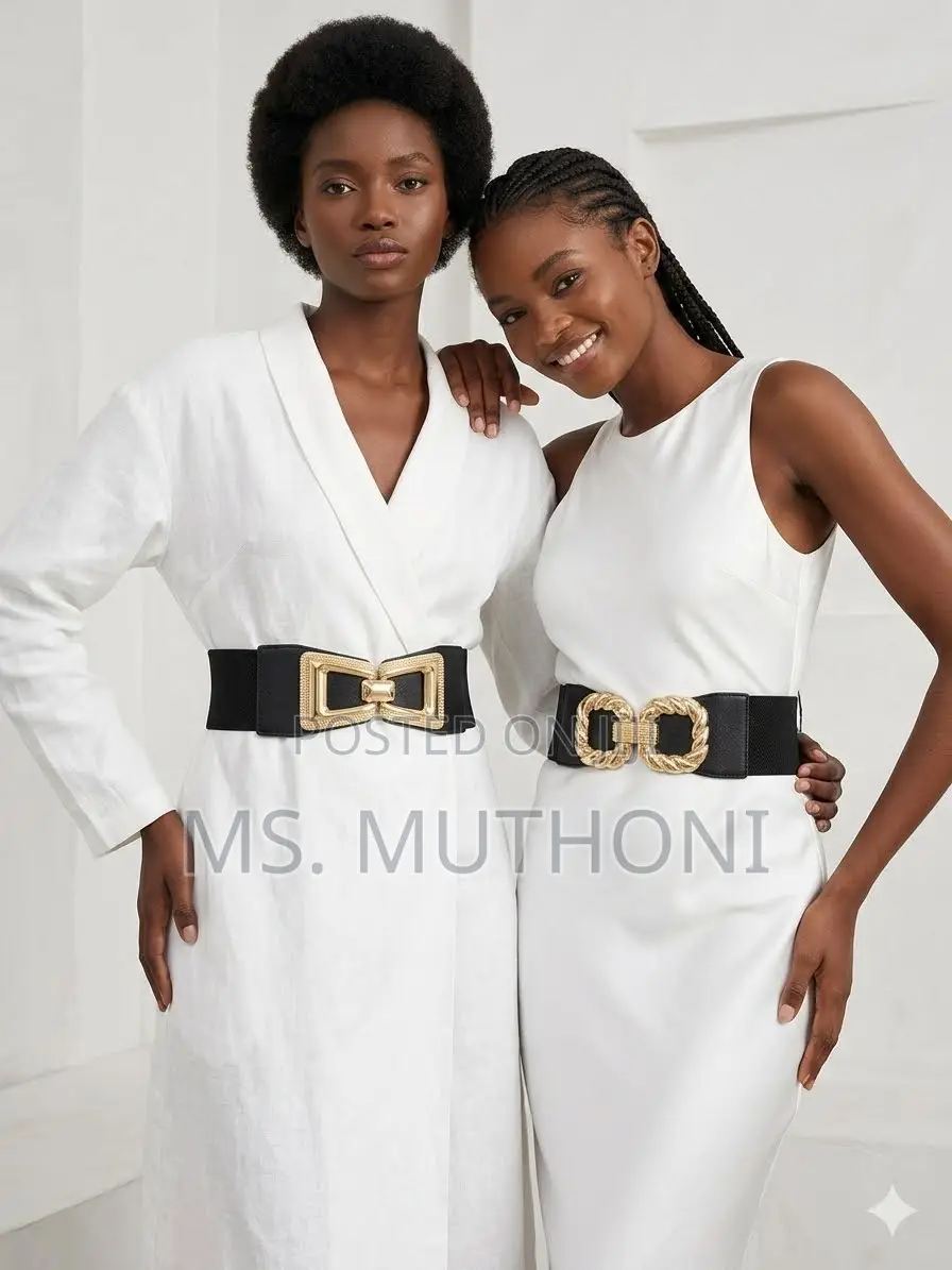 Fashion Waist Accent Elastic Belt