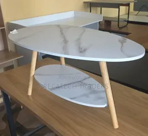 Executive MDF Marble Coffee Table/Bed Side