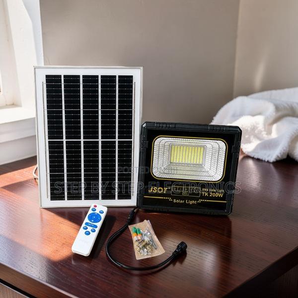 Waterproof Outdoor Lighting JSOT 200 Watts LED Solar Flood Light