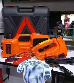 Automatic Electric Car Jack With Tyre Inflator – Car Jack Compresso