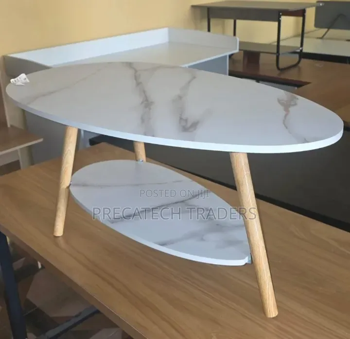 Executive MDF Marble Coffee Table / Bedside Table