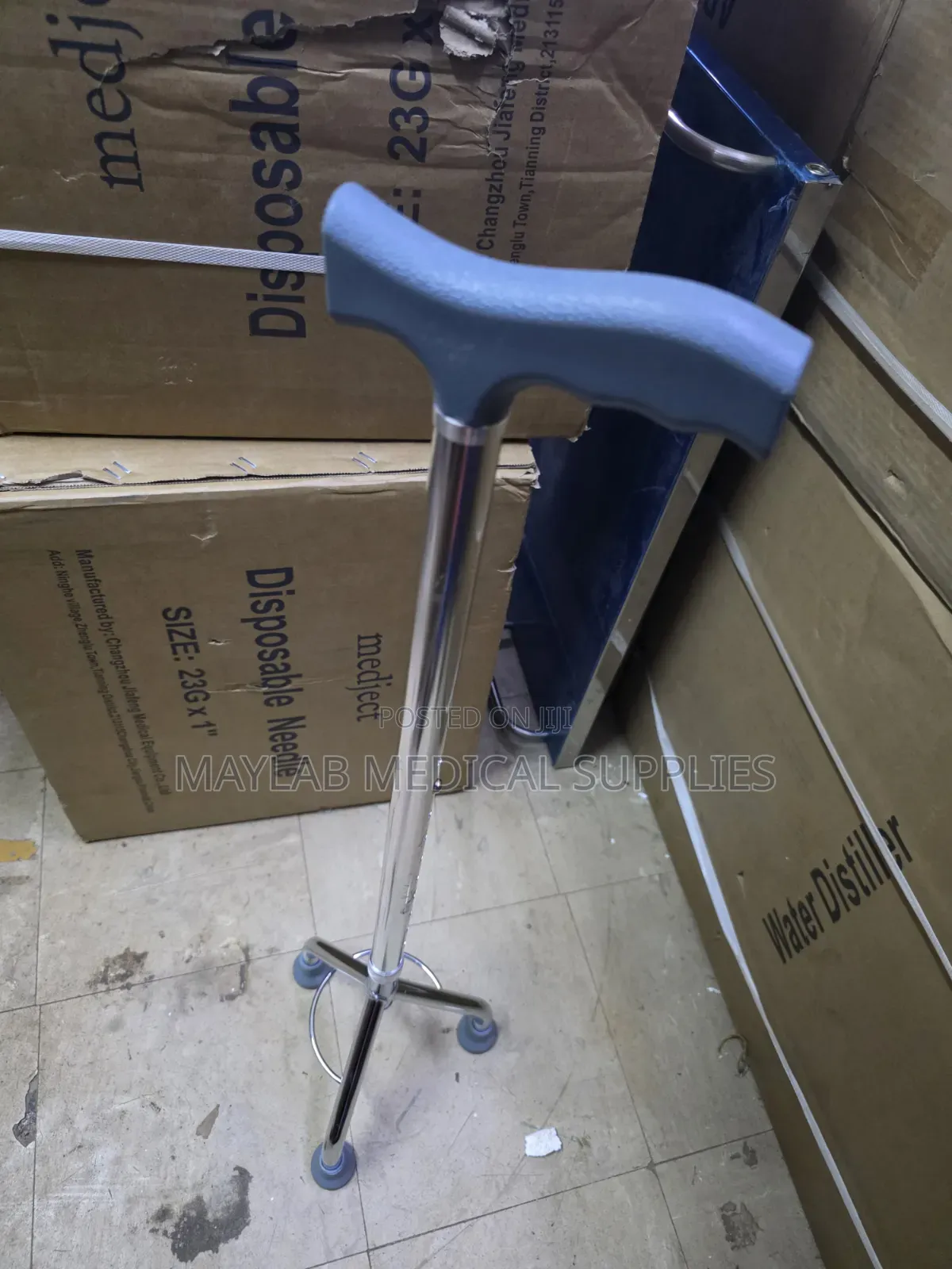 Tripod Walking Stick – Adjustable 3-Leg Walking Cane