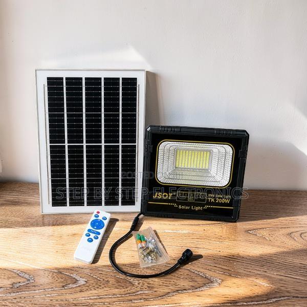 Wireless Outdoor Security JSOT 200W Watts LED Solar Flood Light