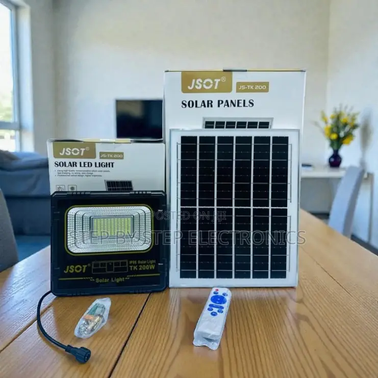 Automatic Sensor Lighting JSOT 200W Watts LED Solar Flood Light