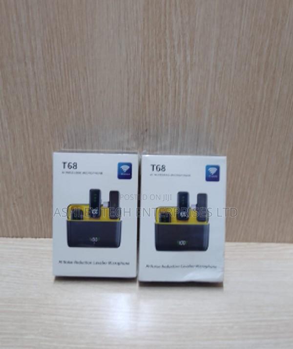 T68 Portable Wireless Lavalier Mic - main view
