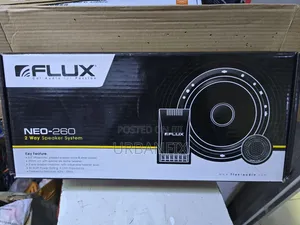 Flux 260watts 6.5inches Component Speakers- A Pair