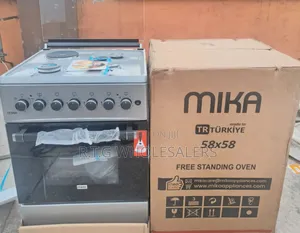 Mika Standing Cooker 58 X 58 3 Gas + 1Electric