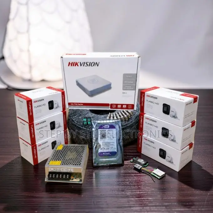 Clearance 6 Hikvision 1080P Full HD 2MP CCTV Cameras Complete Kit