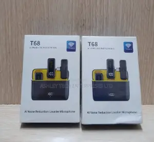 T68 Wireless Mic for Vlogging & Interviews