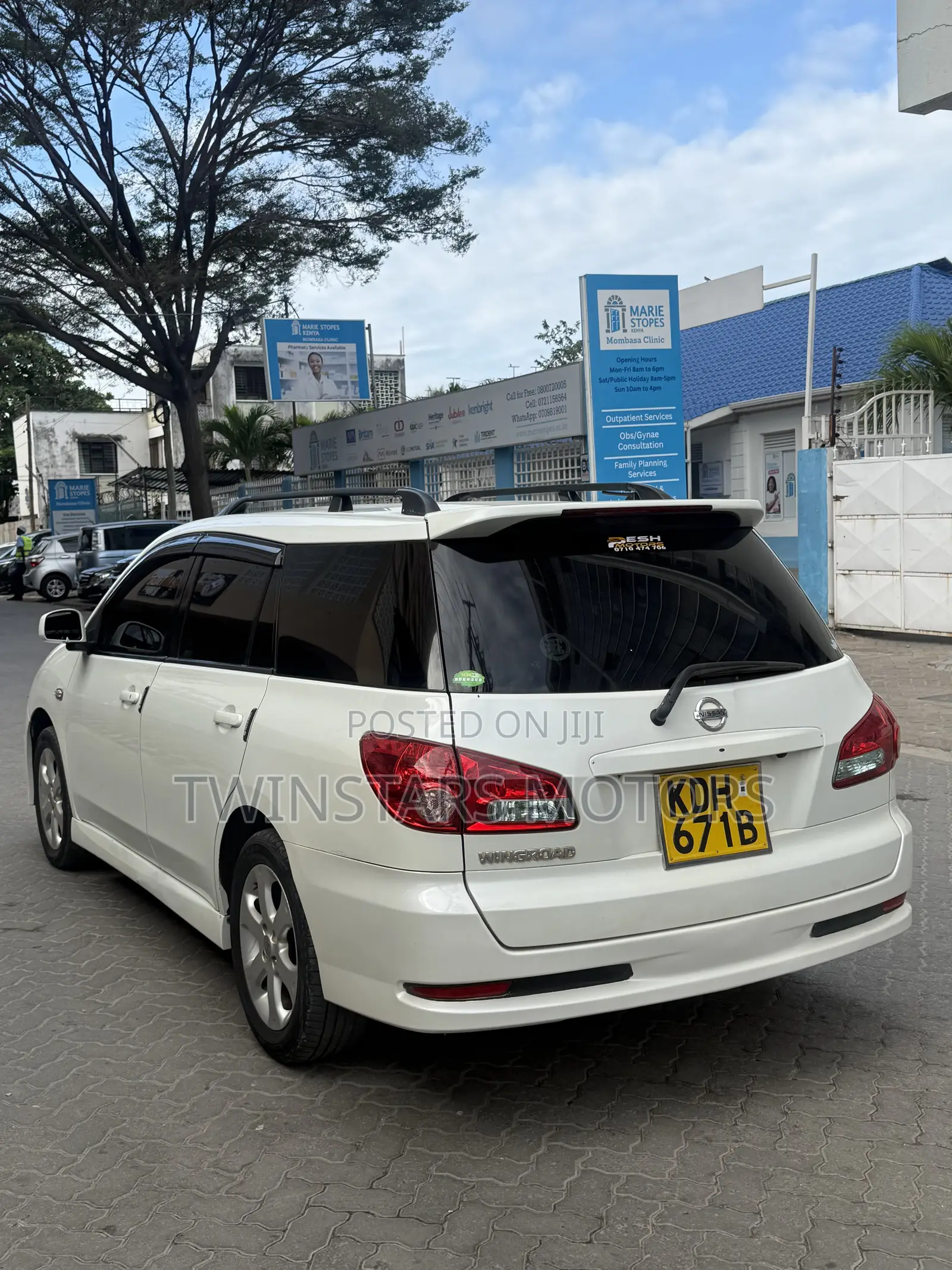 Nissan Wingroad 2015 White