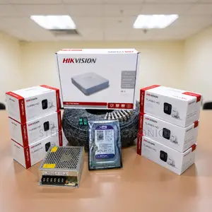 Mega Sale 6 Hikvision 1080P Full HD 2MP CCTV Cameras Complete Kit