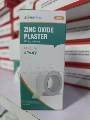 Zinc Oxide Plaster – Adhesive Medical Tape 4 Wound Dressing & Support