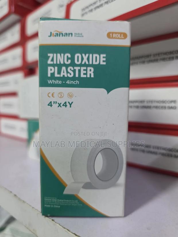 Zinc Oxide Plaster – Adhesive Medical Tape 4 Wound Dressing & Support