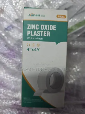 Zinc Oxide Plaster – Adhesive Medical Tape 4 Wound Dressing & Support
