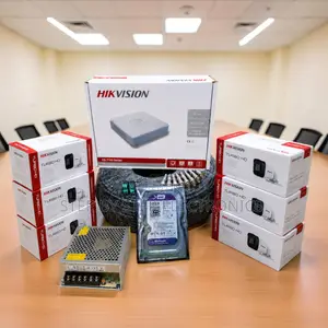 Flash Sale 6 Hikvision 1080P Full HD 2MP CCTV Cameras Complete Kit