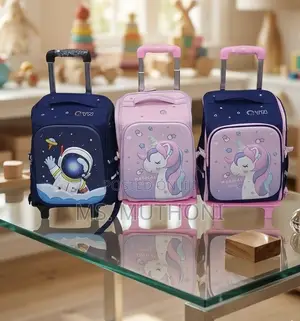 Dual-Use Rolling School Backpack / Trolley