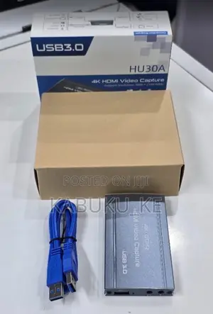 FJGEAR FJ-HU30A USB3.0 Capture Card 4K Game Live Recording Box