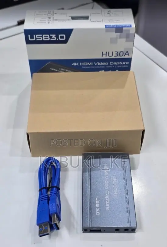 FJGEAR FJ-HU30A USB3.0 Capture Card 4K Game Live Recording Box