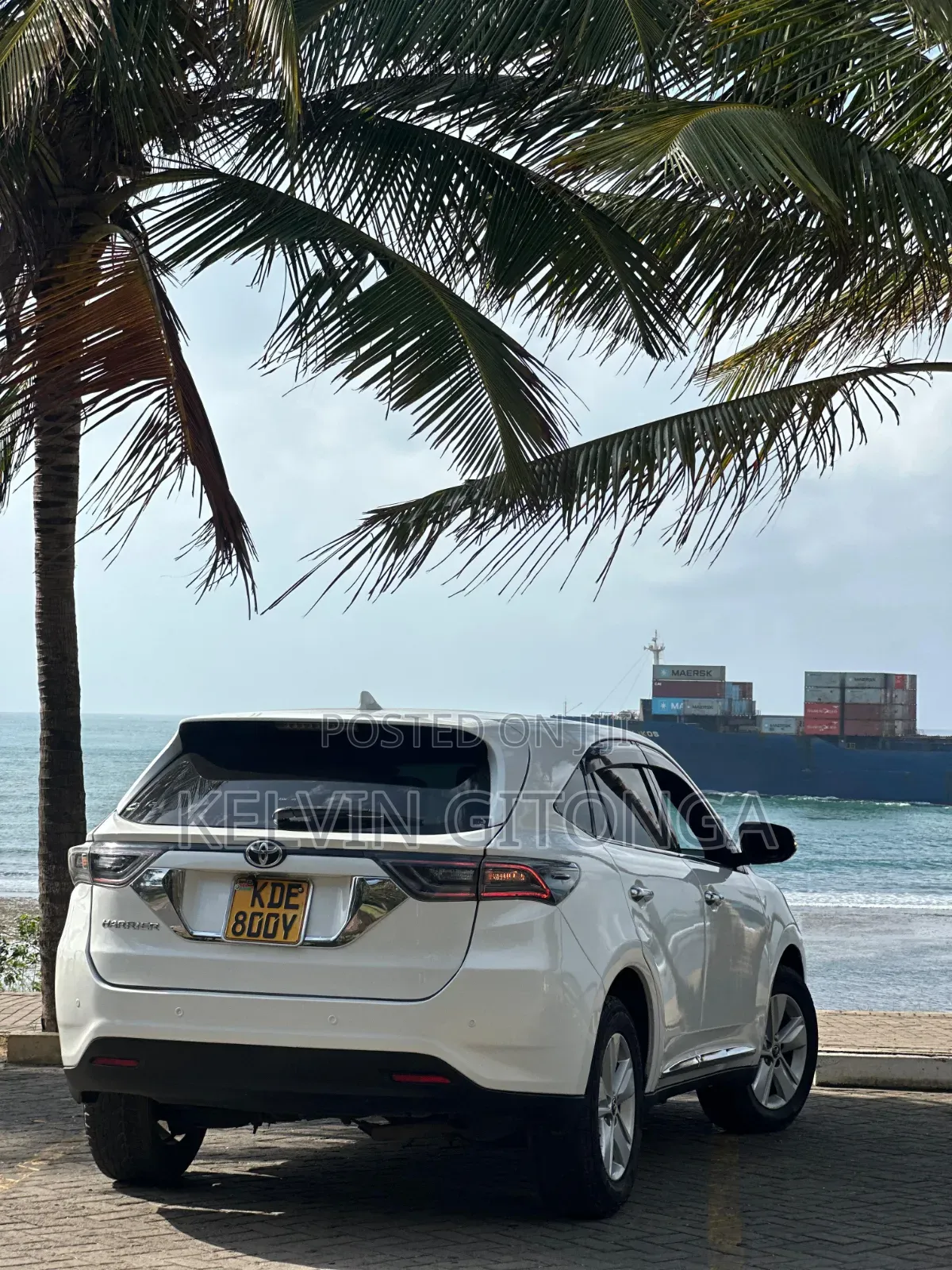 Toyota Harrier 2015 White