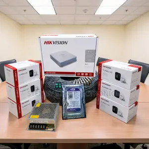Hot Sale 6 Hikvision 1080P Full HD 2MP CCTV Cameras Complete Kit