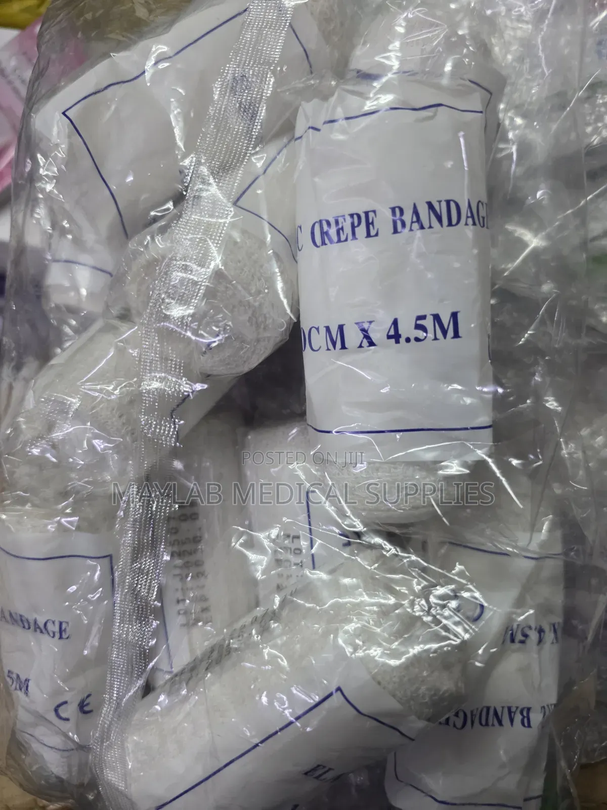 Crepe Bandage 4 Inch – Elastic Compression & Support Bandage