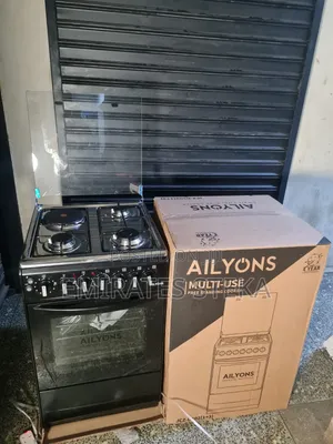 Ailyons 50*55 3+1 Hot Plate With Electric Oven 60ltrs Standing Cooker