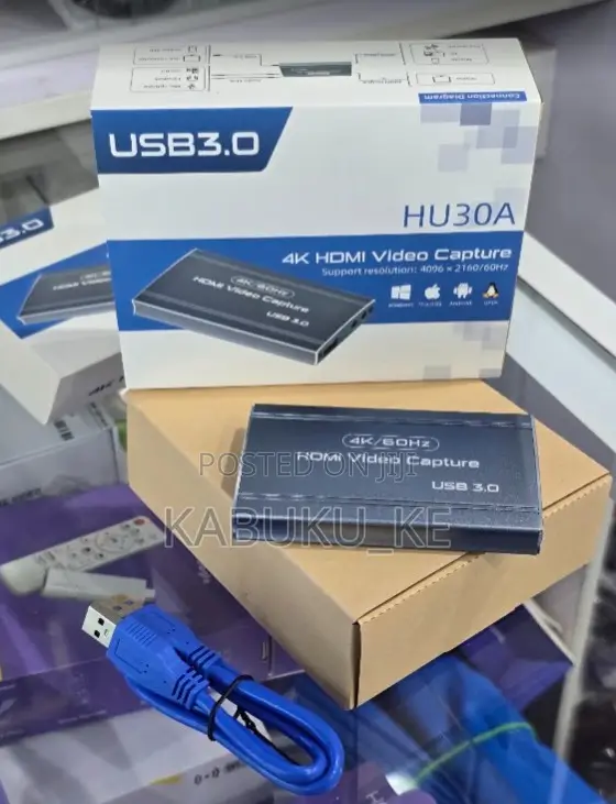 Quality HU30A 4K HDMI to USB 3.0 Video Capture Card