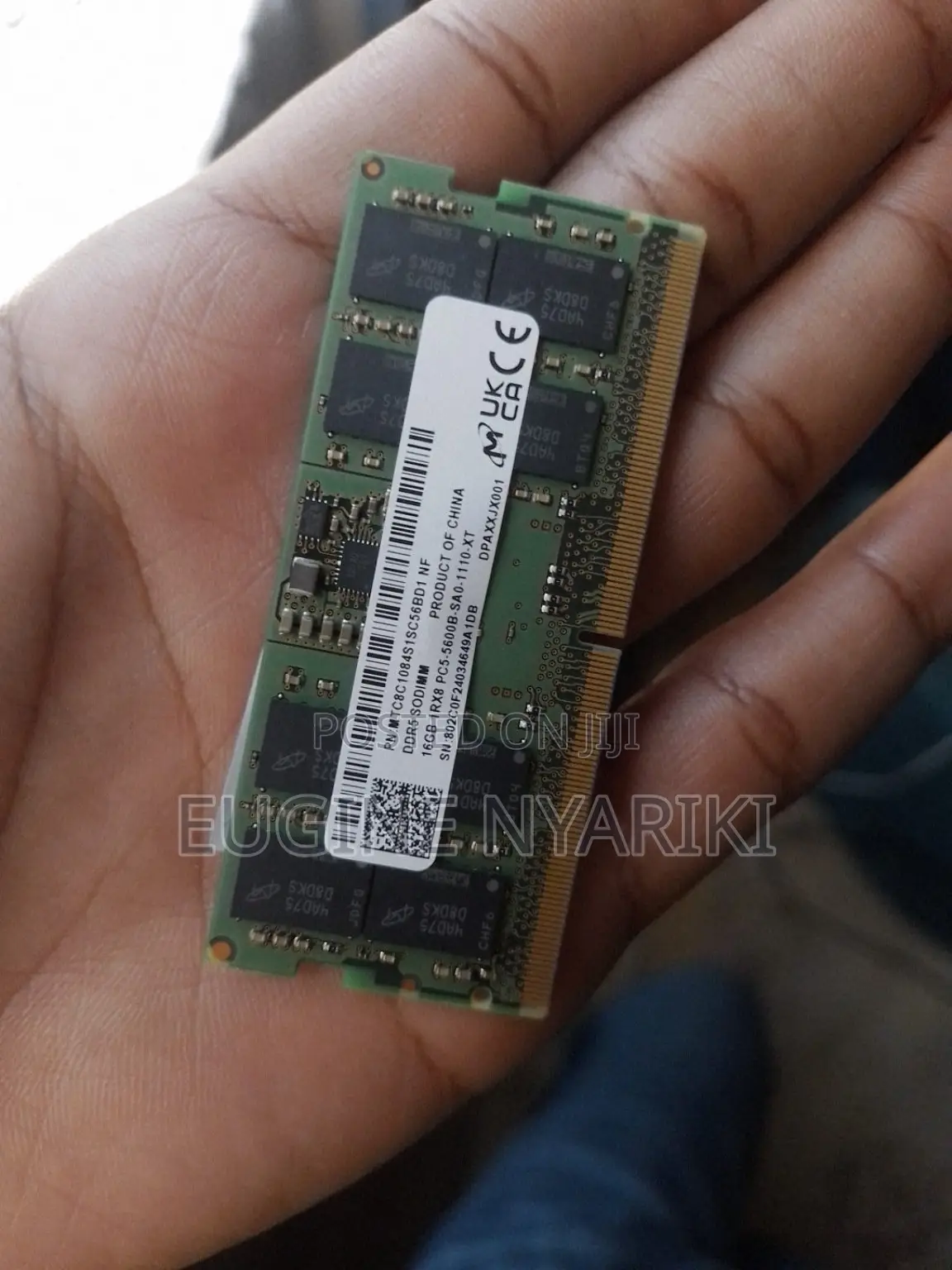 Ram Capacity: 16GB Type: DDR5 Speed: 5600 MT/s