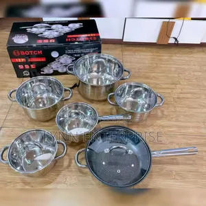Botch Stainless Cookware Set 12 PCS