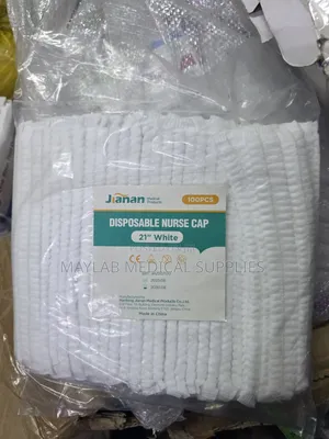 Disposable Nurse Cap | Non-Woven Medical Bouffant Cap for Hospital Use