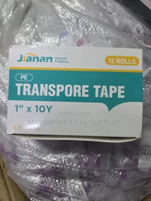 Transpore Tape 1 Inch – Transparent Medical Adhesive Tape