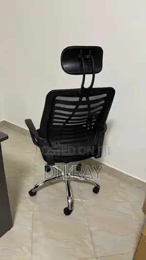 Ergonomic Adjustable Office Chair With Headrest