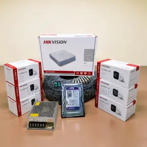 Bargain Sale 6 Hikvision 1080P Full HD 2MP CCTV Cameras Complete Kit