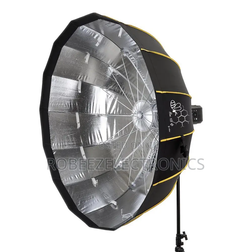 Hive Φ105 Cm Silver Bowens Mount Softbox With Light Shield & Grid