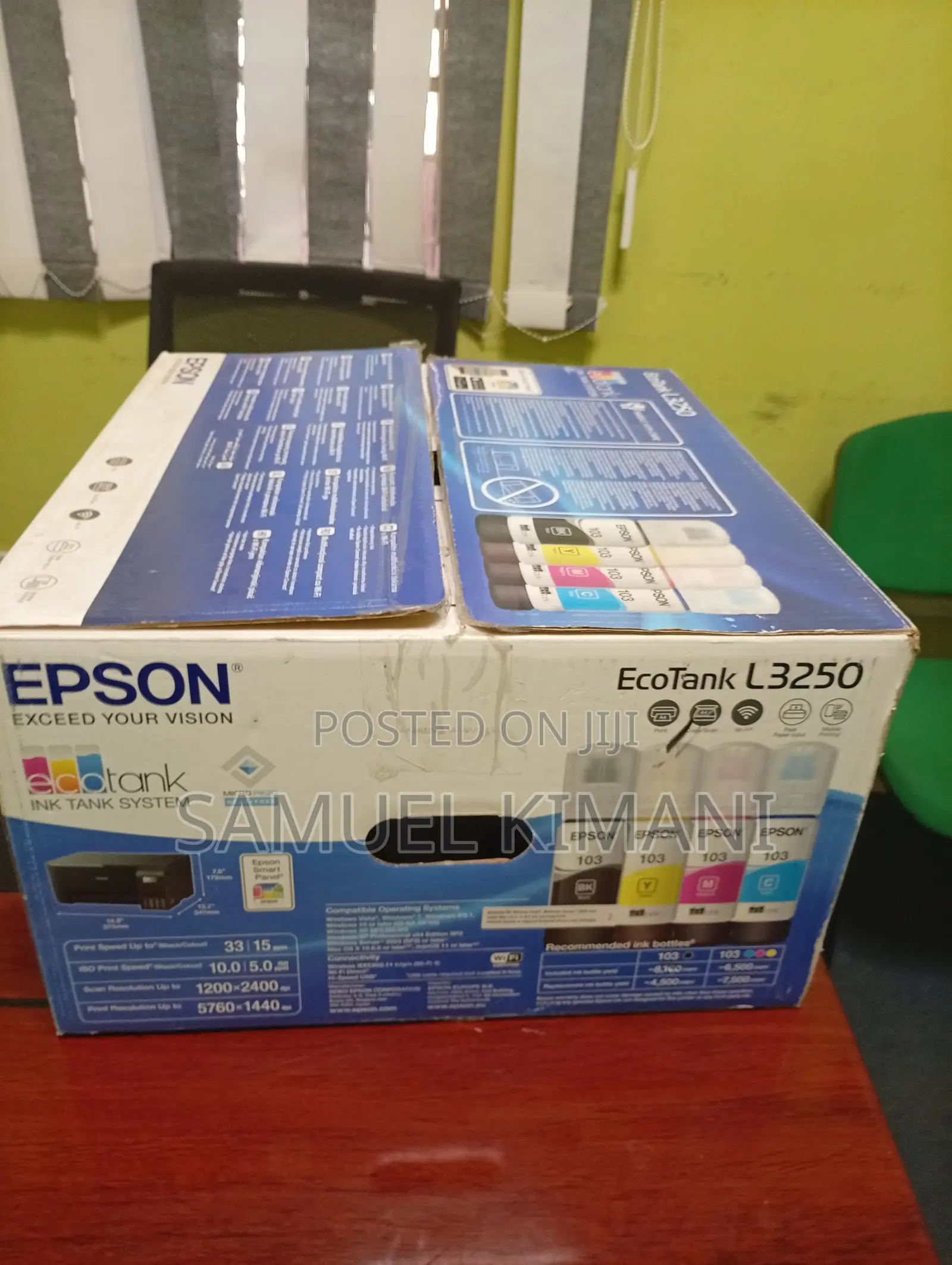 Epison Ecotank L3250 Printer Quality Printing at a Great Price !