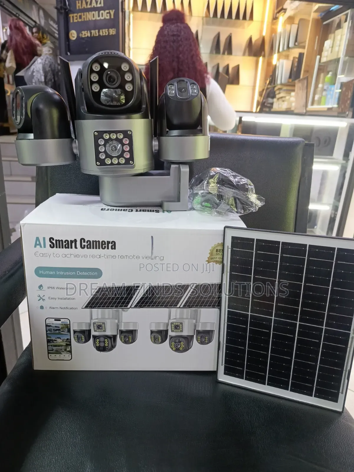 4G Triple-Lens Solar Camera – No Electricity, No Wi-Fi Needed!