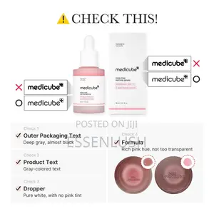 Medicube PDRN Pink Peptide Serum 30ml - Glass Skin Glow Serum