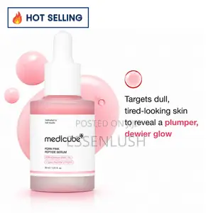 Medicube PDRN Pink Peptide Serum 30ml - Glass Skin Glow Serum