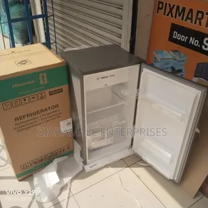Colour Grey- With Warranty Hisense 90L Digital Fridge