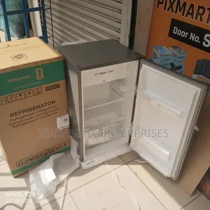 Colour Grey- With Warranty Hisense 90L Digital Fridge