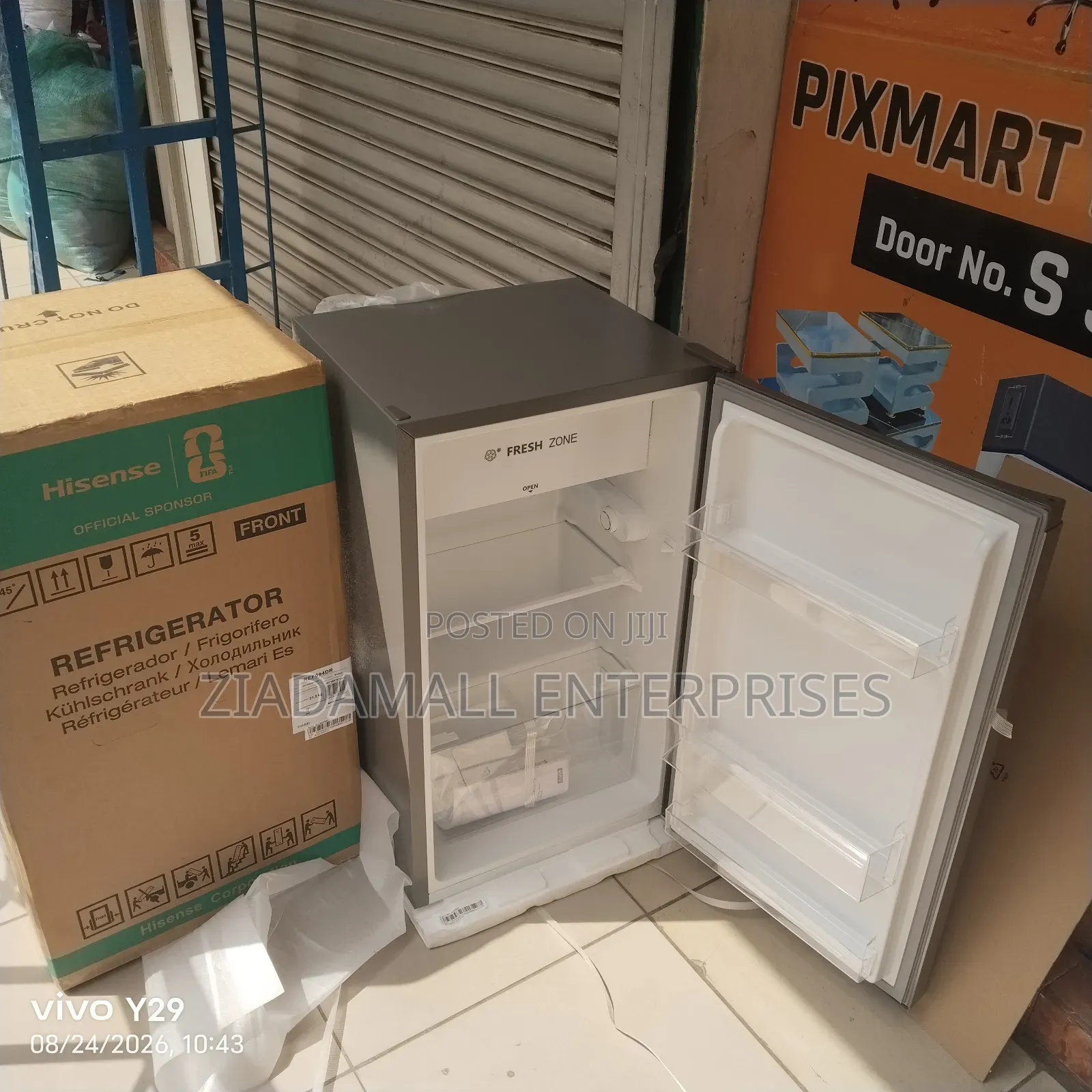 Hisense 90L Refrigerator – Small Size, Great Storage