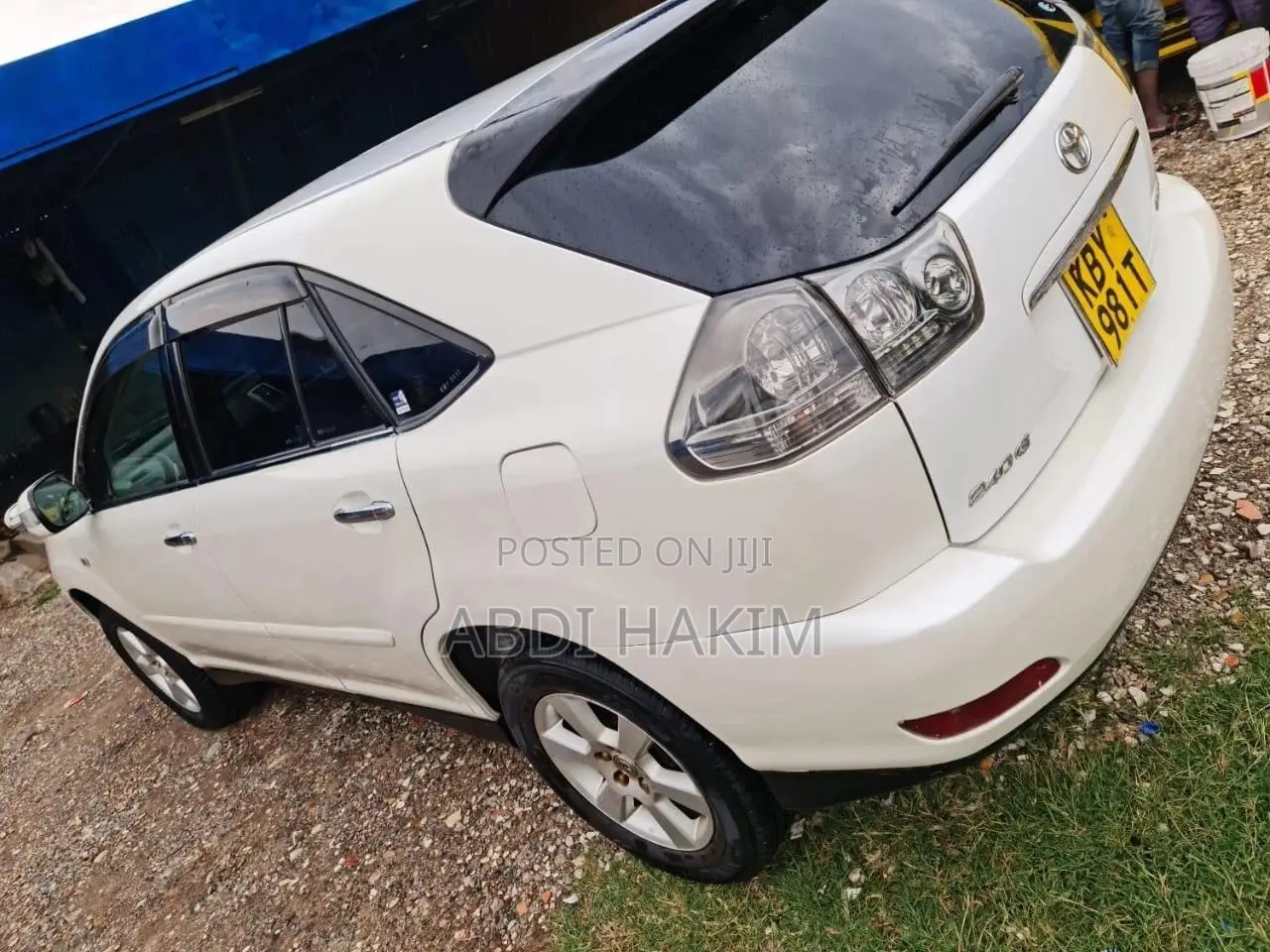 Toyota Harrier 2007 White