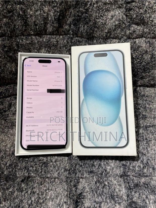 Apple iPhone 15 256 GB Blue - thumbnail 4