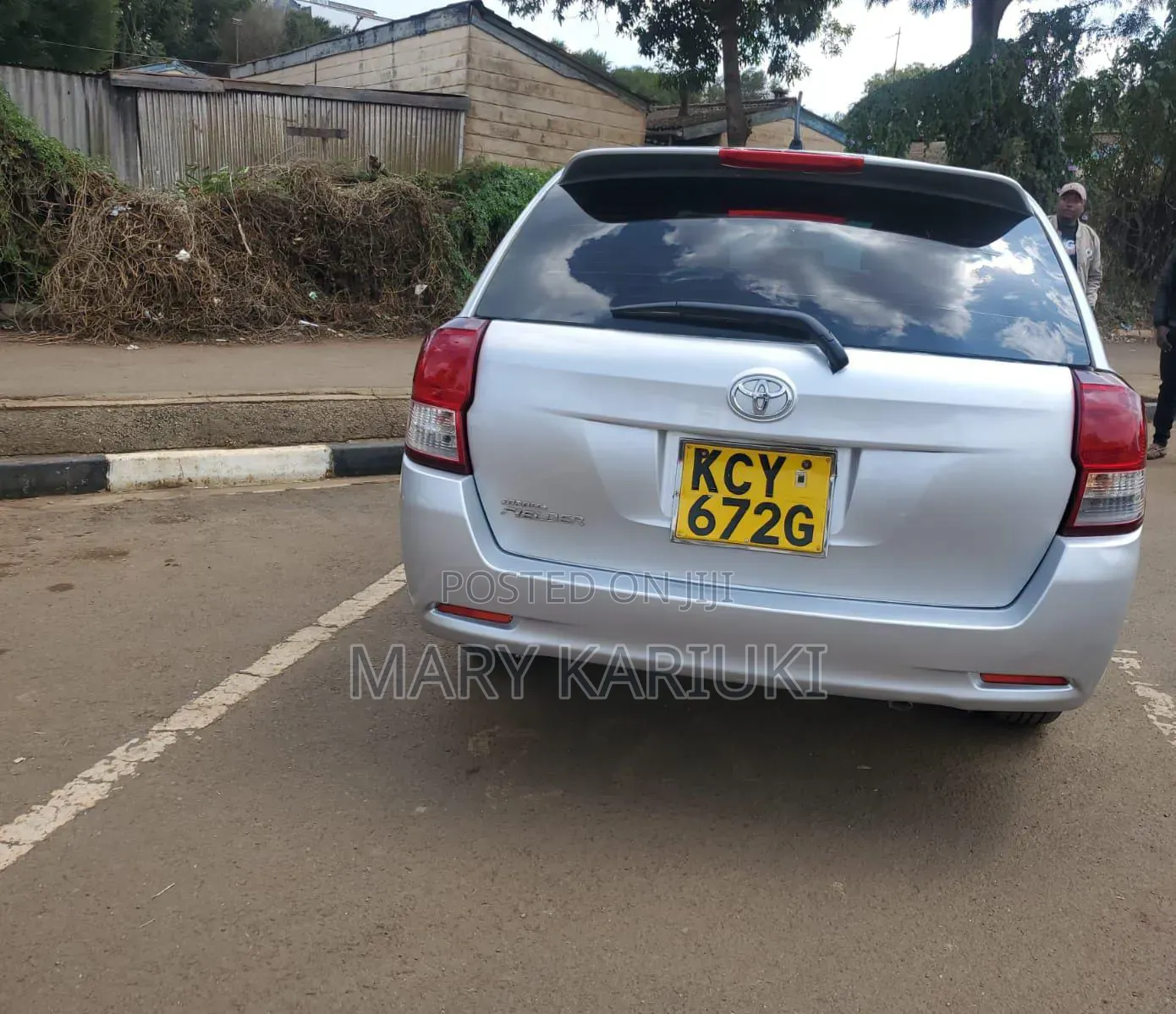 Toyota Corolla Fielder 2014 Silver