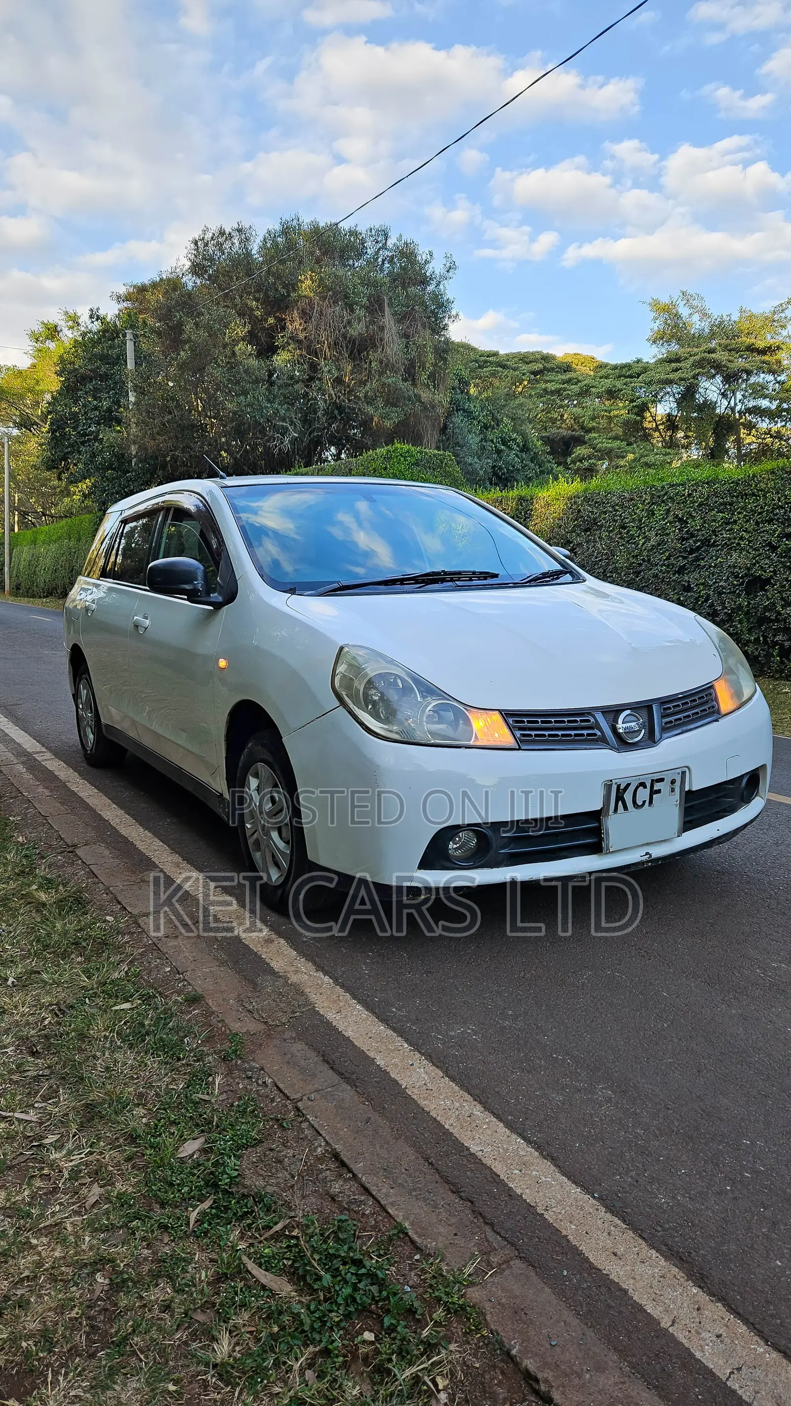 Nissan Wingroad 2008 White