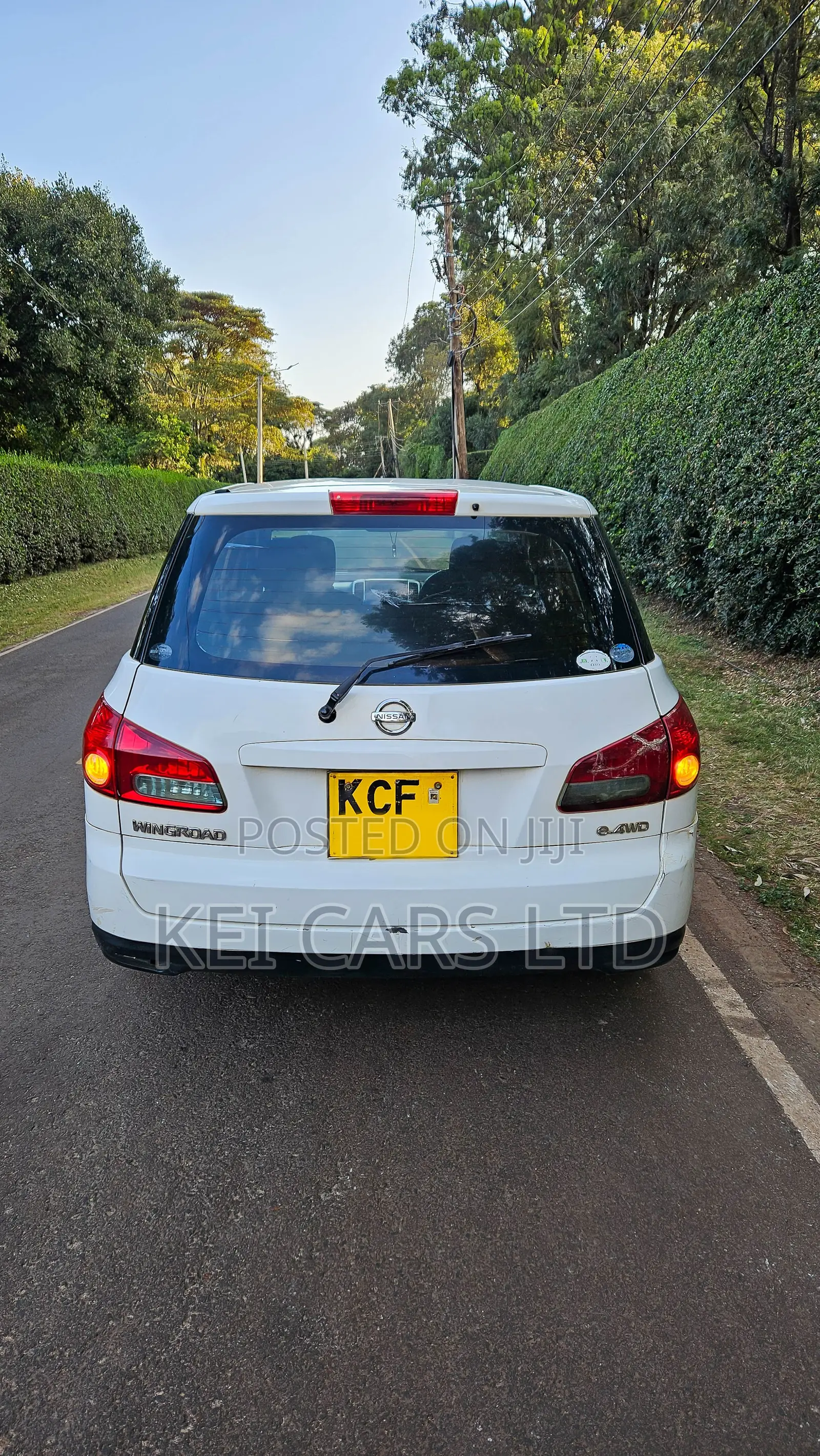 Nissan Wingroad 2008 White