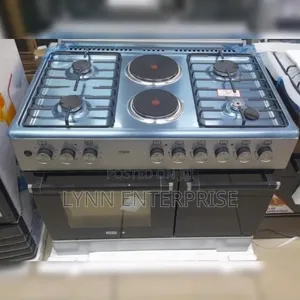 Mika Standing Cooker 4 Gas Pool Jet Burners + 2 RAPID Hot Plate 60*90