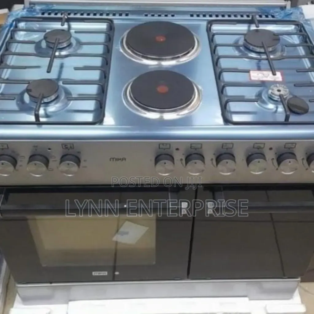 Mika Standing Cooker 4 Gas Pool Jet Burners + 2 RAPID Hot Plate 60*90